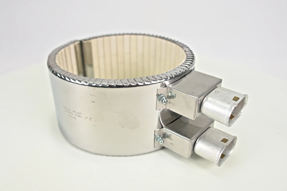 Resistenze elettriche a fascia con isolamento in mica o in ceramica